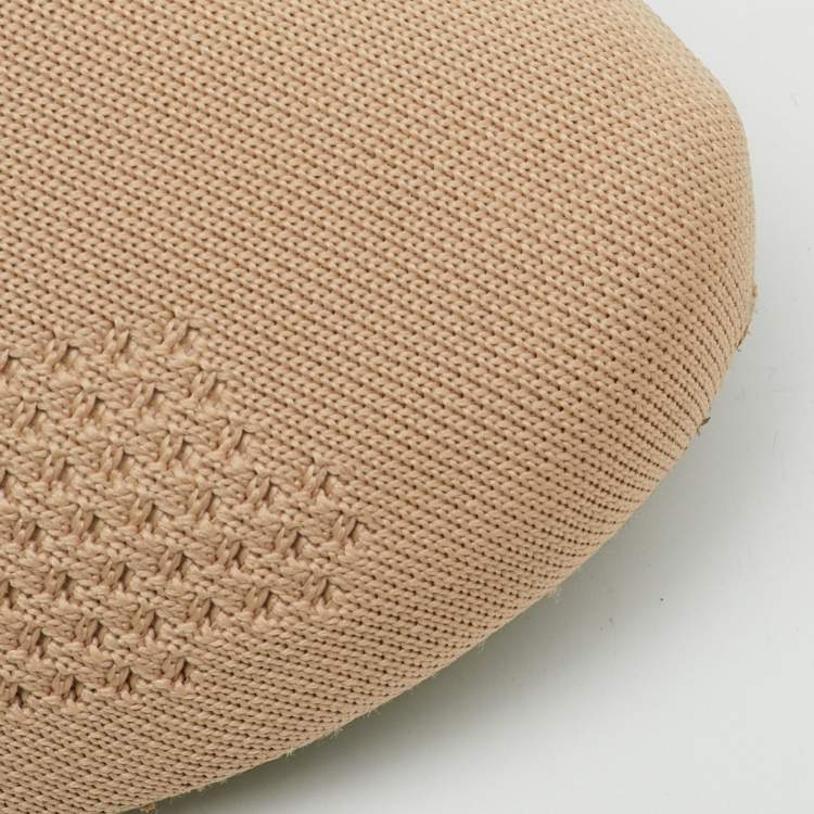 Pre Owned Givenchy Beige Knit Fabric TK-360 Lace Up Sneakers Size 42