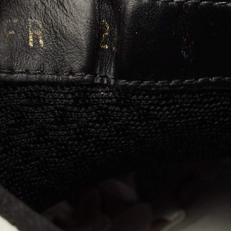 Pre Owned Givenchy White/Black Leather Runner Lace-Up Sneakers Size 43