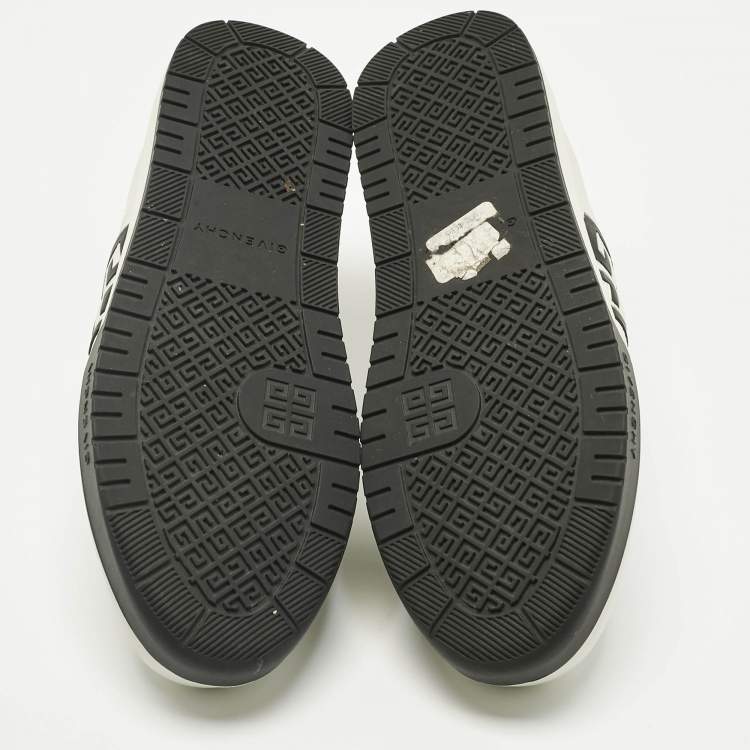 Pre Owned Givenchy White Leather G4 Lace Up Sneakers Size 44