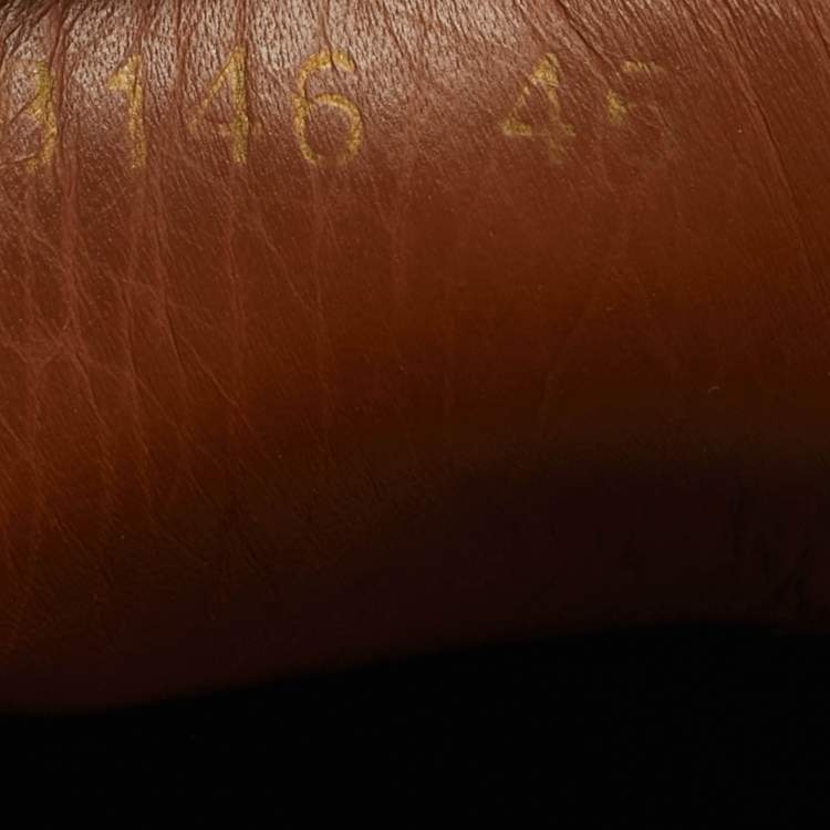 Pre Owned Givenchy Size 46 Black Leather Lace Up Derby Shoes