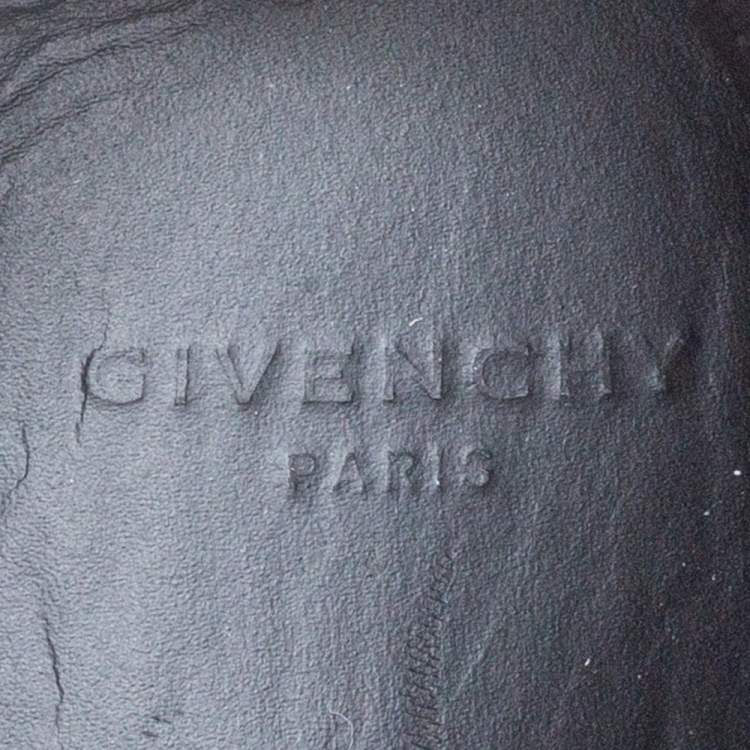 Pre Owned Givenchy Multicolor Suede, Leather And Mesh Lace Up Sneakers Size 43