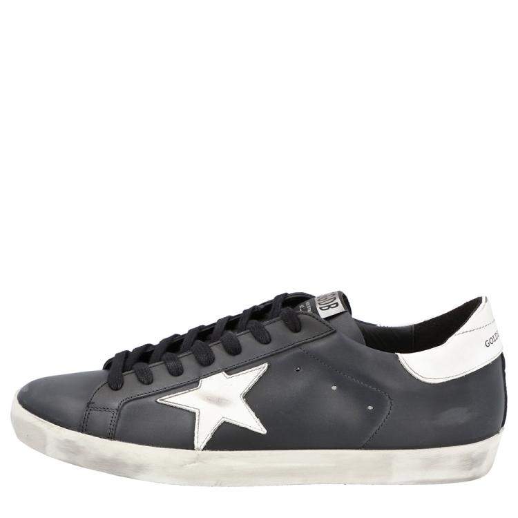 golden goose black leather