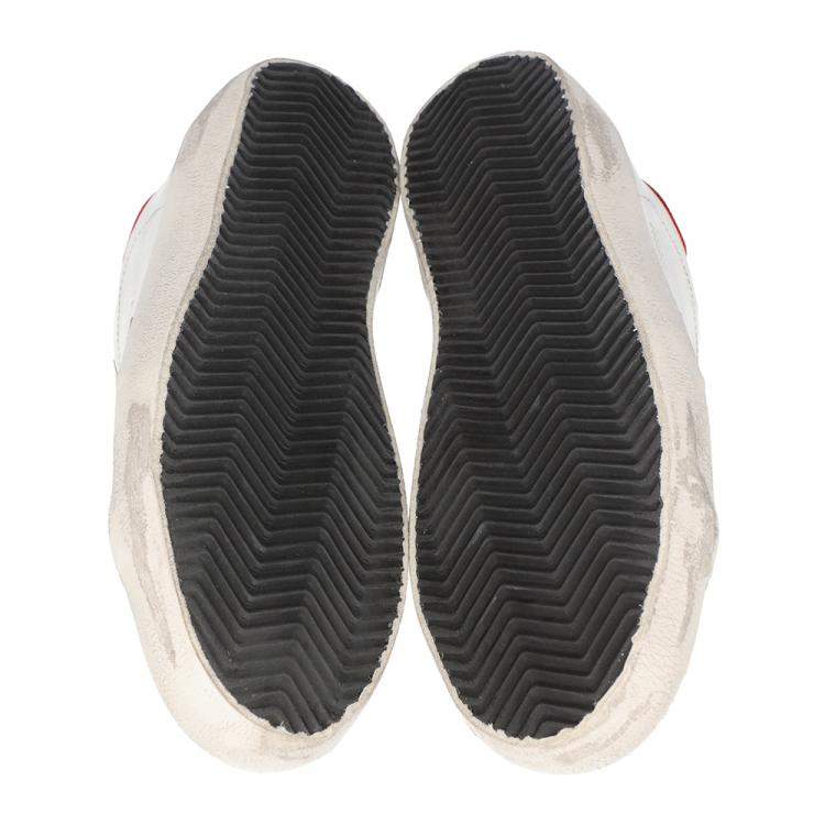 مملوكة مسبقًا Golden Goose White Superstar Classic Sneakers Size EU 40