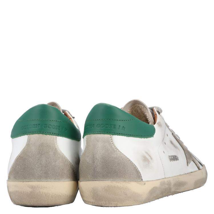 Pre Owned Golden Goose White Leather Sneaker Size EU 43