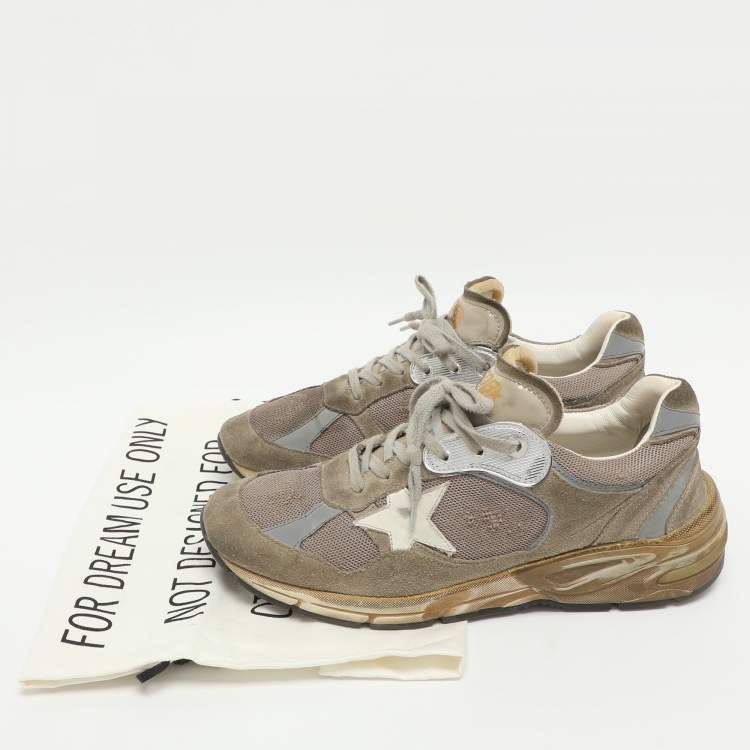 مملوكة مسبقًا Golden Goose Dad-Star Size 42 Multicolor Mesh and Suede Low Top Sneakers