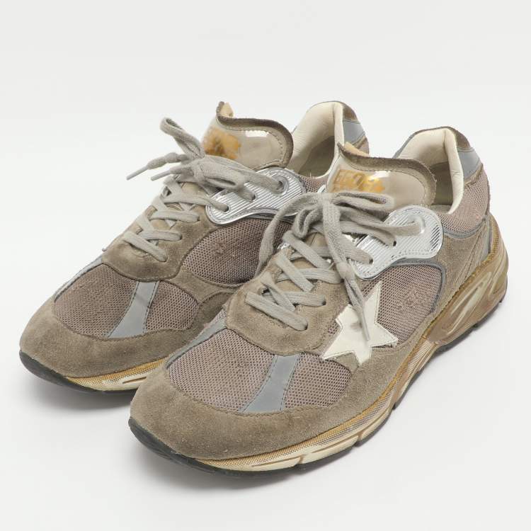 مملوكة مسبقًا Golden Goose Dad-Star Size 42 Multicolor Mesh and Suede Low Top Sneakers