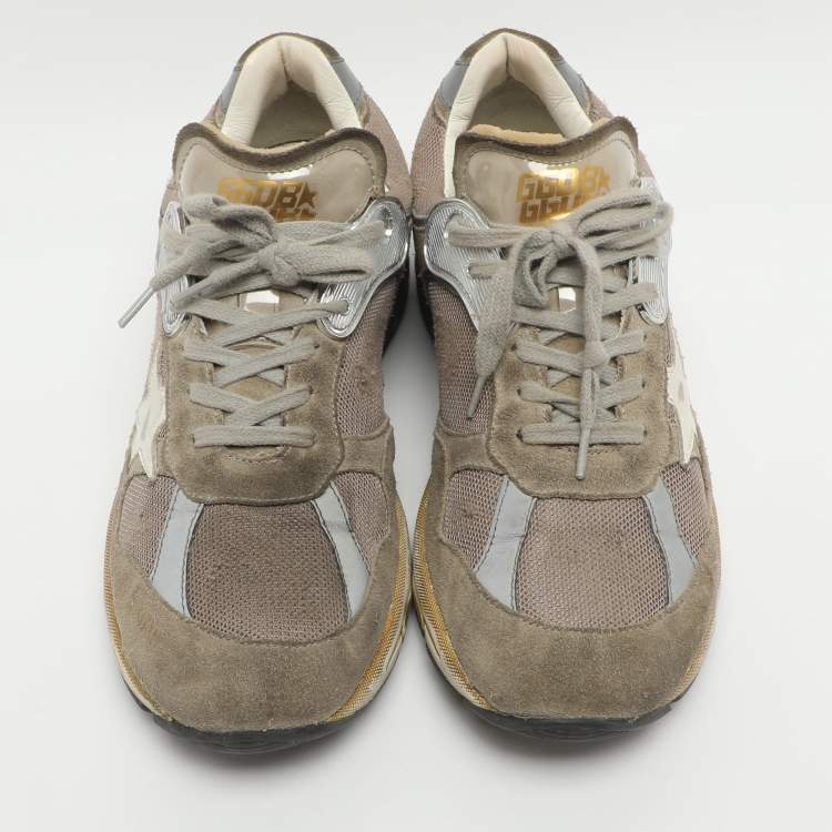 مملوكة مسبقًا Golden Goose Dad-Star Size 42 Multicolor Mesh and Suede Low Top Sneakers