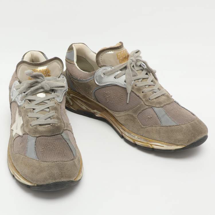 مملوكة مسبقًا Golden Goose Dad-Star Size 42 Multicolor Mesh and Suede Low Top Sneakers