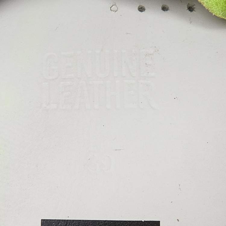 Pre Owned Golden Goose Neon Yellow PVC and Suede Running Sole Sneakers Size 39
