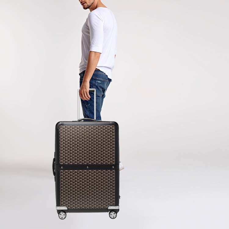 goyard rolling luggage