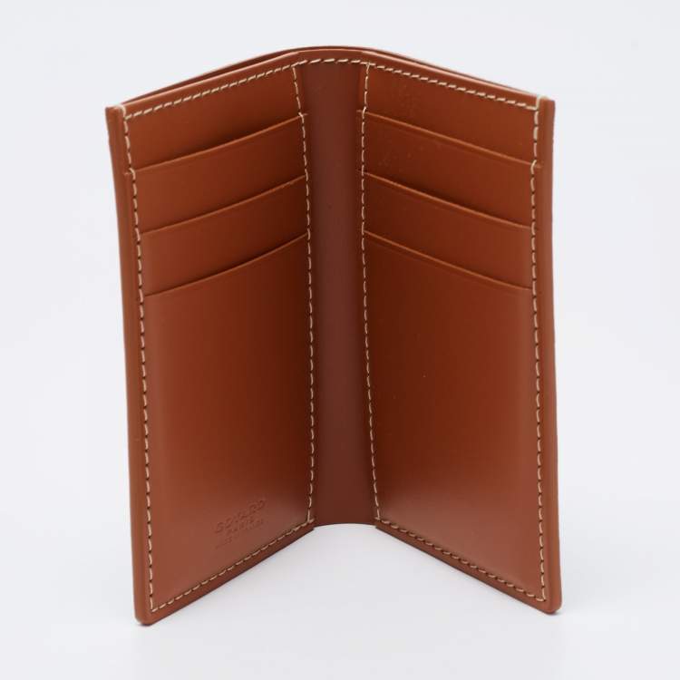 Pre Owned Goyard Black Goyardine Coated Canvas Saint Pierre Bifold Card Holder