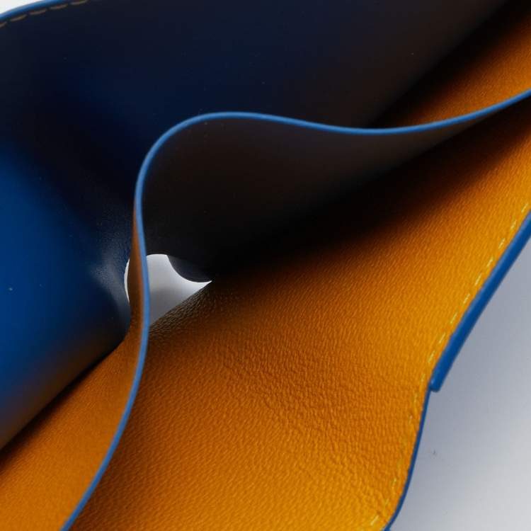 Goyard Victoire Wallet Sky Blue in Canvas/Calfskin - US