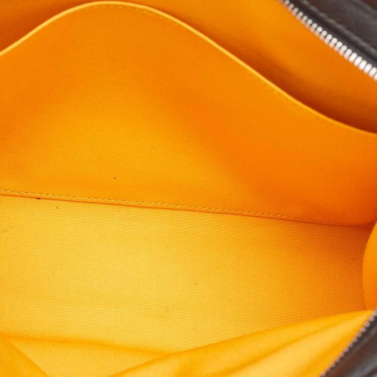 Pre Owned Goyard Black Goyardine Coated Canvas Jouvence MM Toiletry Bag