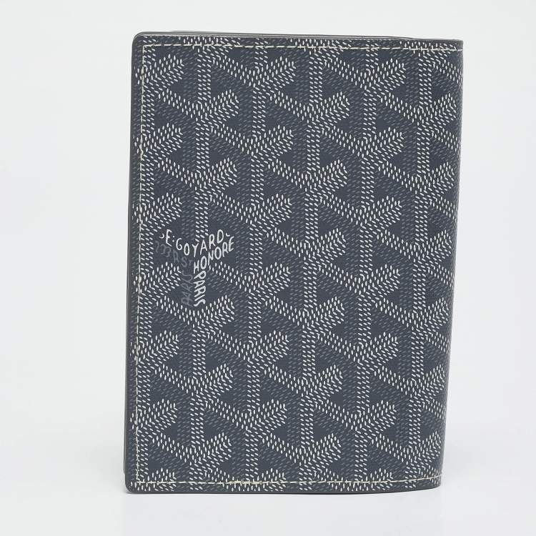 Pre Owned Goyard Grey Goyardine Coated Canvas Pocket Organizer