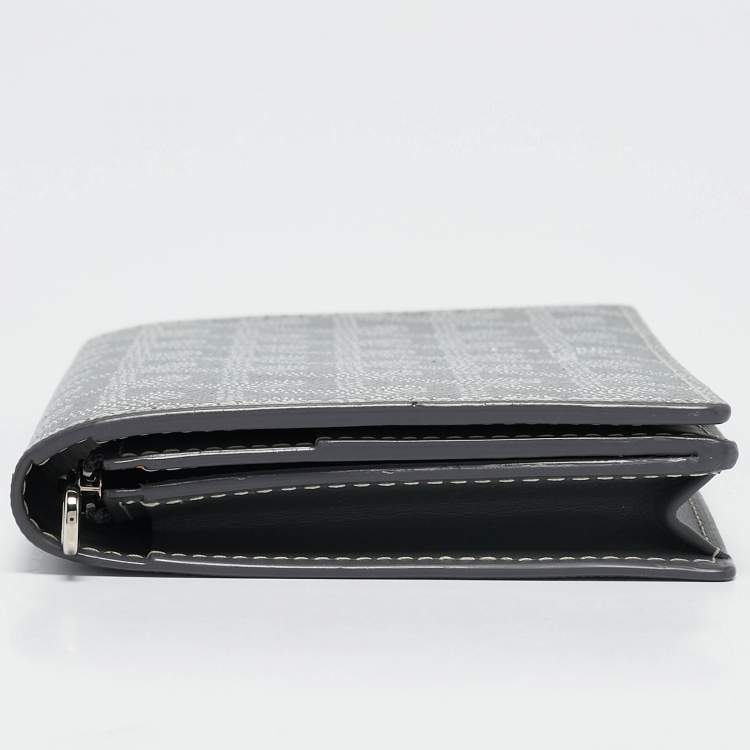 Pre Owned Goyard Grey Goyardine Coated Canvas Pocket Organizer