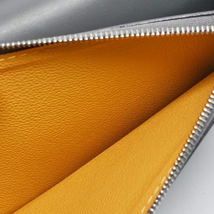 Pre Owned Goyard Grey Goyardine Coated Canvas Pocket Organizer