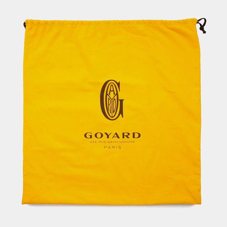 Pre Owned Goyard Sack Voltaire Gray PVC Coated Canvas Tote Bag