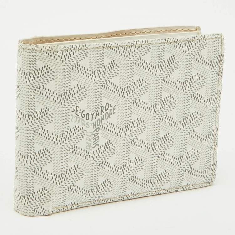 Goyard(ゴヤール)Victoire Wallet White Victoire leather wallet Goyard White in Leather - 45332091