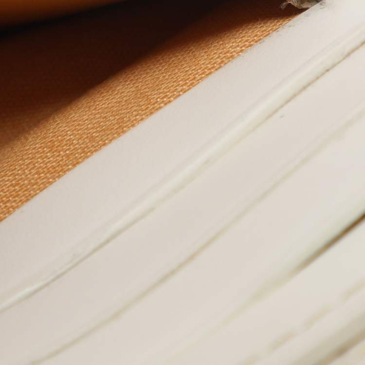 Pre Owned Goyard Saint Florentin White Goyardine Coated Canvas Wallet