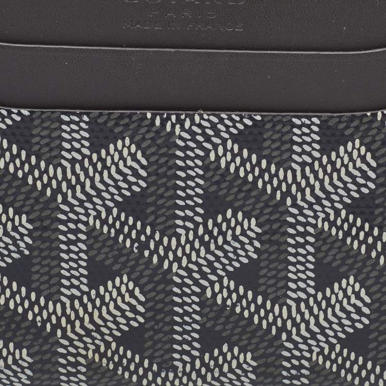 مملوكة مسبقًا Goyard Saint Sulpice Grey Goyardine Coated Canvas Card Holder