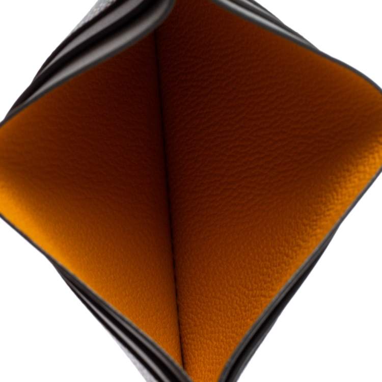Pre Owned Goyard Grey Goyardine Coated Canvas Saint Sulpice Card Holder
