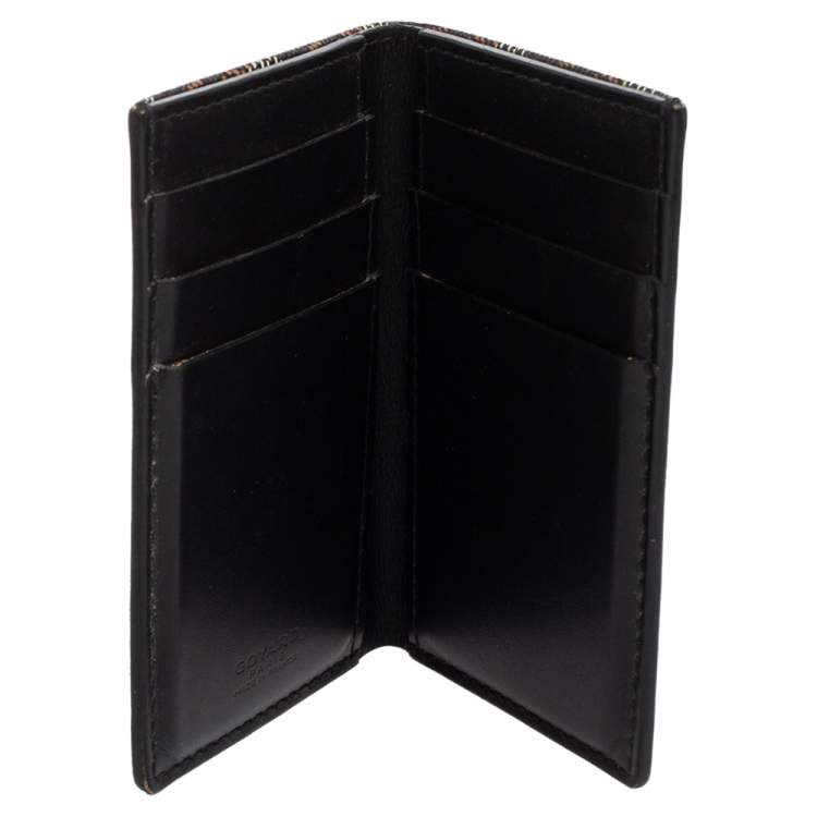 Goyard Black Goyardine Coated Canvas/ Leather Bourget PM Trolley