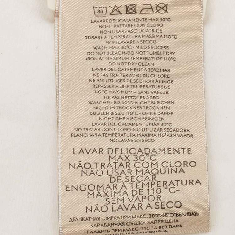 Pre Owned Gucci White Label Intarsia Cotton Socks M 11(24-26 cm)