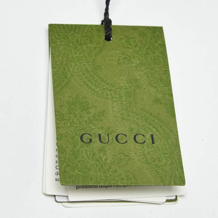 Pre Owned Gucci Blue Cotton College Baseball Cap XXS