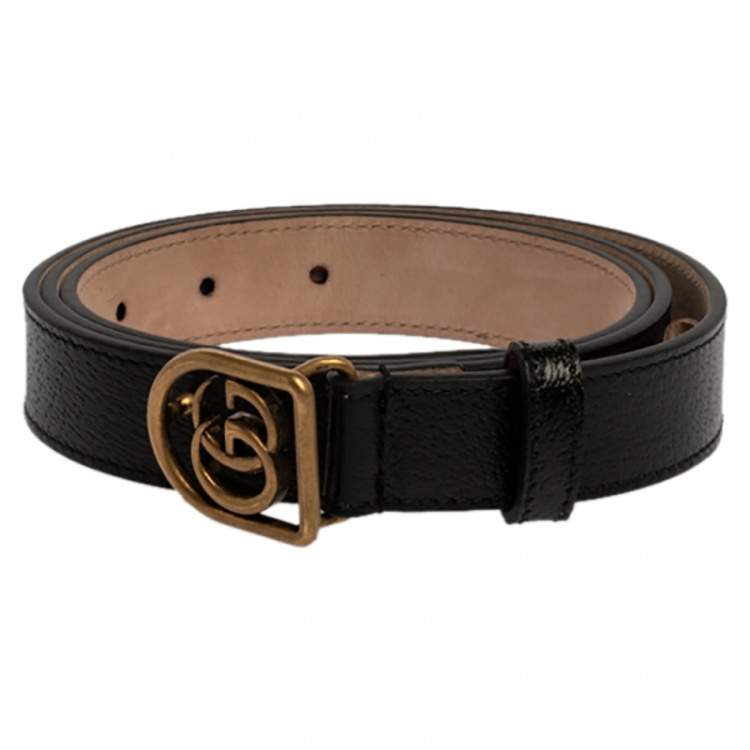 gucci framed double g belt