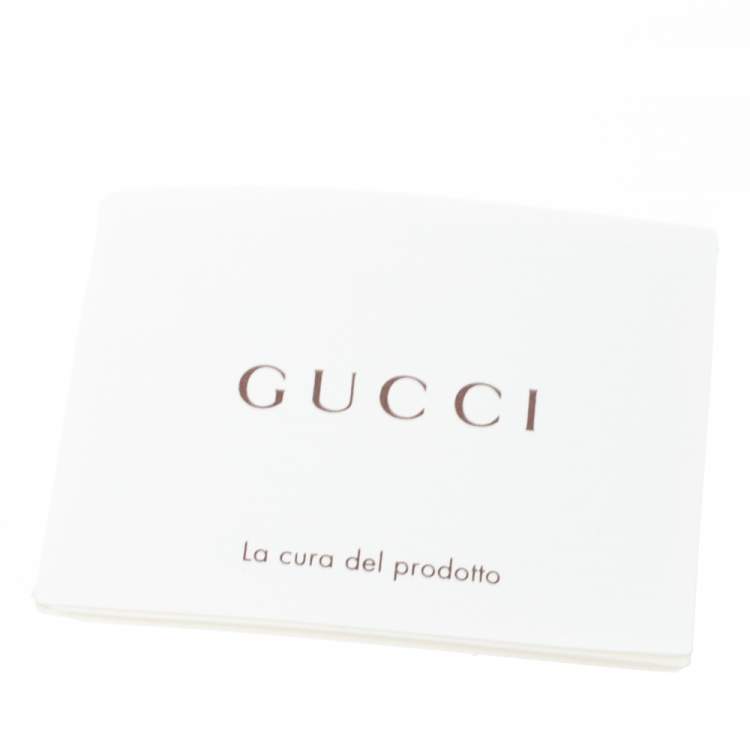 Pre Owned Gucci Black Guccissima Leather Interlocking G Buckle Belt 95CM