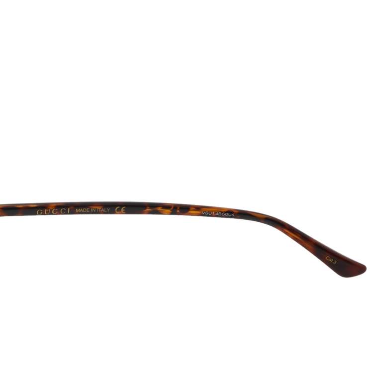 مملوكة مسبقًا Gucci Green Acetate GG0584S Aviator Sunglasses