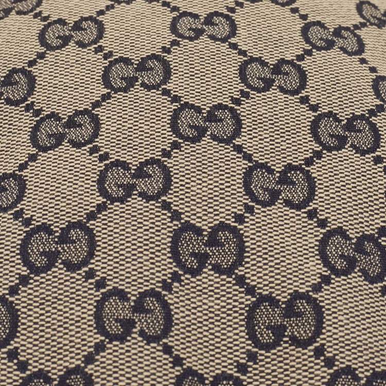 Pre Owned Gucci Beige Original GG Web Canvas Flat Cap XS