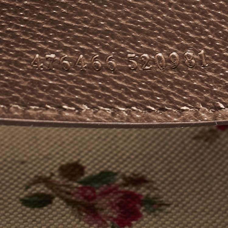 Pre Owned Gucci Beige/Ebony GG Supreme Canvas Neo Vintage Messenger Bag
