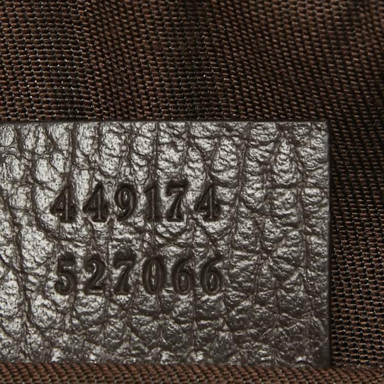 Pre Owned Gucci Beige/Brown GG Canvas and Leather Belt Bag