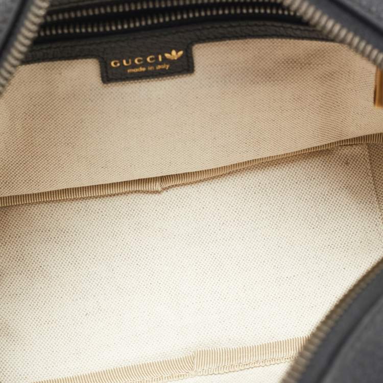 Pre Owned  Gucci x Adidas Tricolor GG Supreme Canvas Camera Crossbody Bag