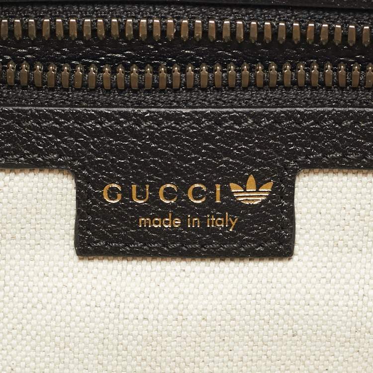 Pre Owned  Gucci x Adidas Tricolor GG Supreme Canvas Camera Crossbody Bag