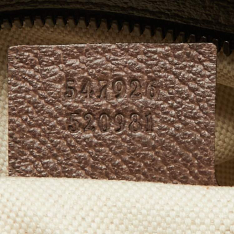 Pre Owned Gucci Beige/Brown GG Supreme Canvas Small Ophidia Messenger Bag