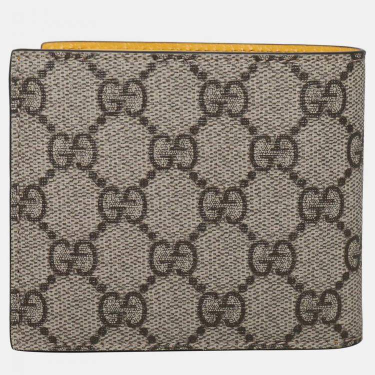 Pre Owned Gucci Neo Vintage GG Supreme Wallet