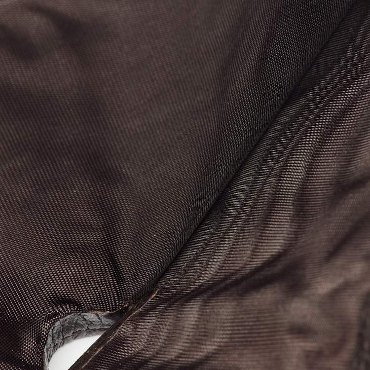 Pre Owned Gucci Dark Brown GG Canvas GG Bifold Wallet