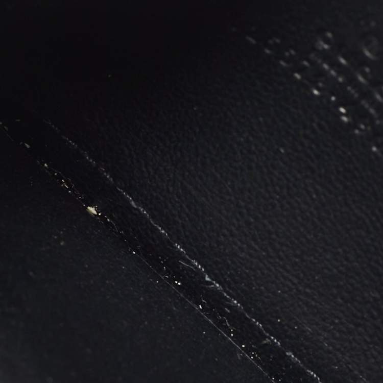 Pre Owned Gucci Black GG Nylon and Leather Off The Grid Card Case