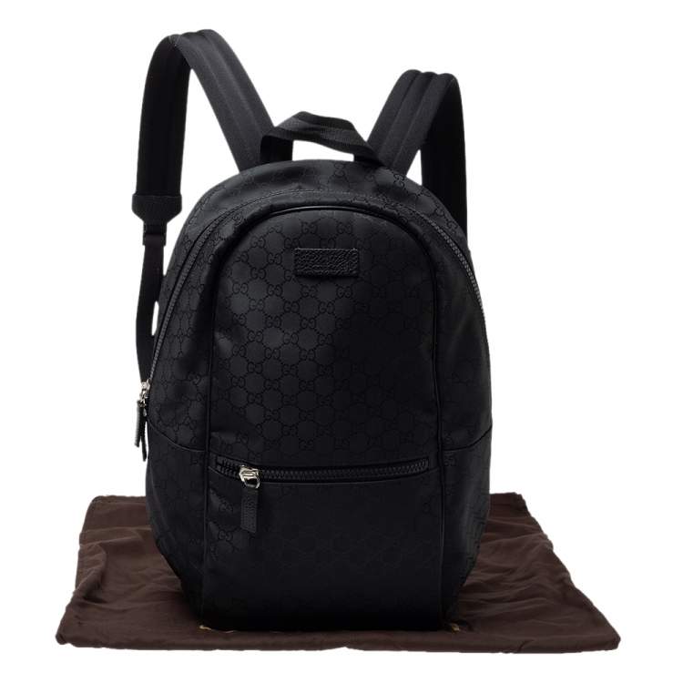 gucci backpack leather