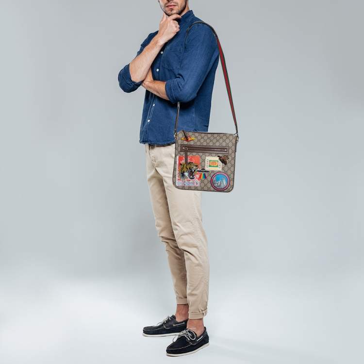 Gucci Gucci Beige Original Beige GG Canvas Soft Tote Bag