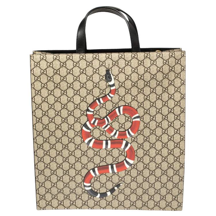 gucci kingsnake tote