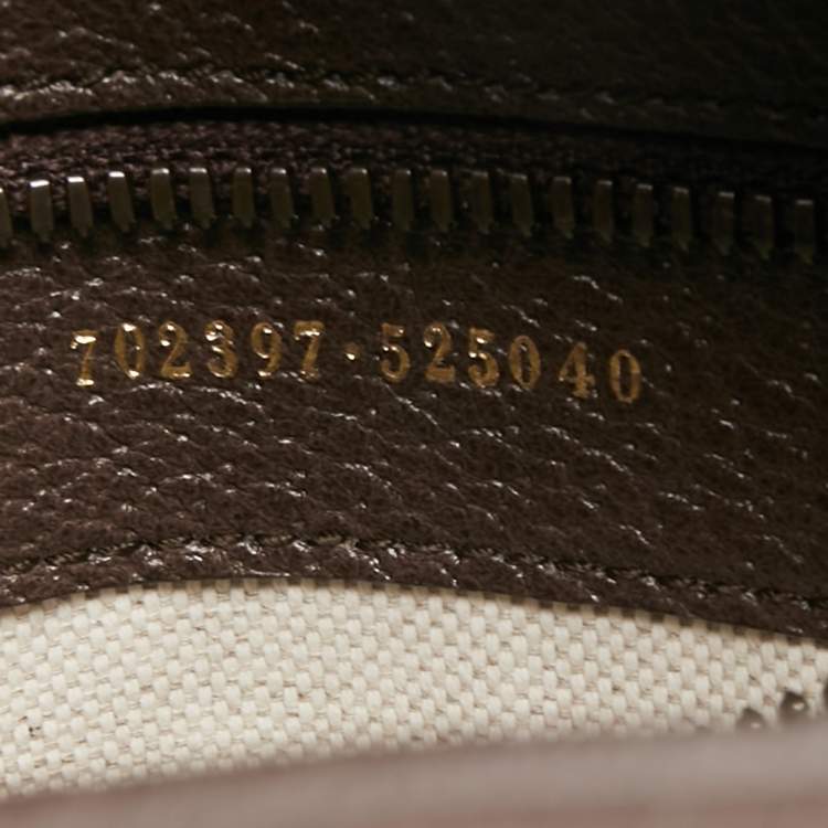 Pre Owned Gucci x Adidas Beige/Brown GG Crystal Canvas and Leather Mini Duffle Bag