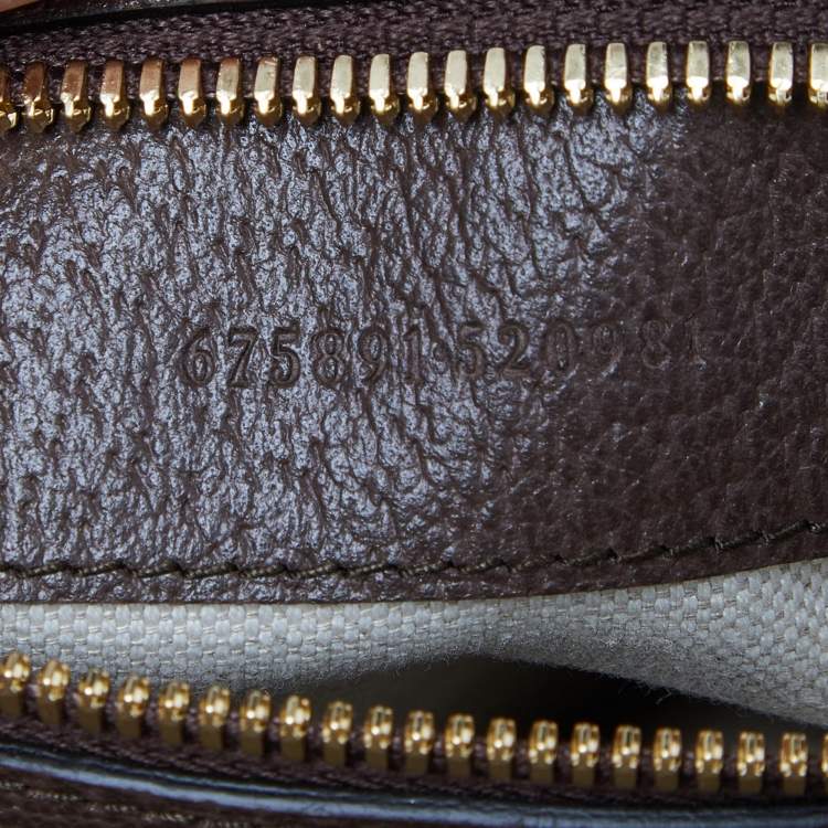 مملوكة مسبقًا Gucci Beige/Brown Jumbo GG Canvas and Leather Mesenger Bag
