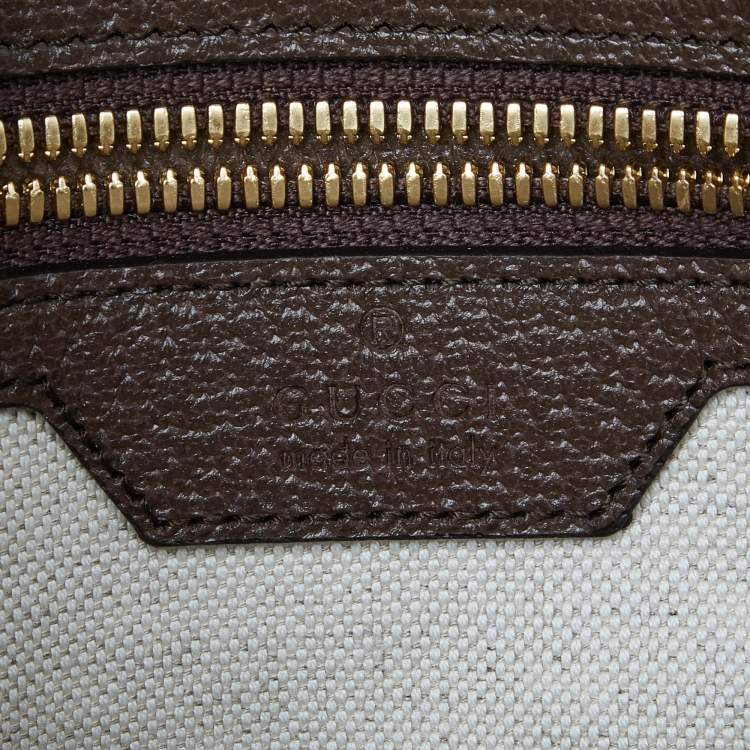 مملوكة مسبقًا Gucci Beige/Brown Jumbo GG Canvas and Leather Mesenger Bag