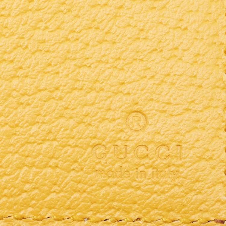Pre Owned Gucci Beige GG Supreme Canvas Neo Vintage Bifold Wallet