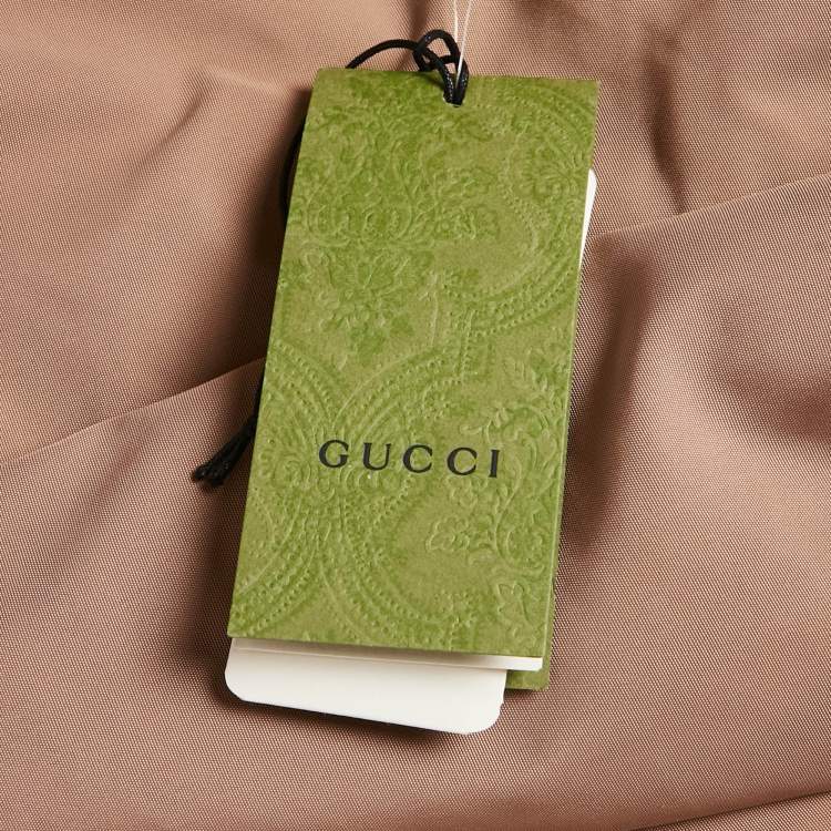 Pre Owned Gucci Blue/Beige Jumbo GG Canvas Reversible Jacket XXL