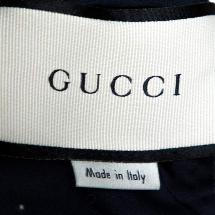 Gucci Navy Blue G Frames Jersey Track Pants M Gucci Tlc