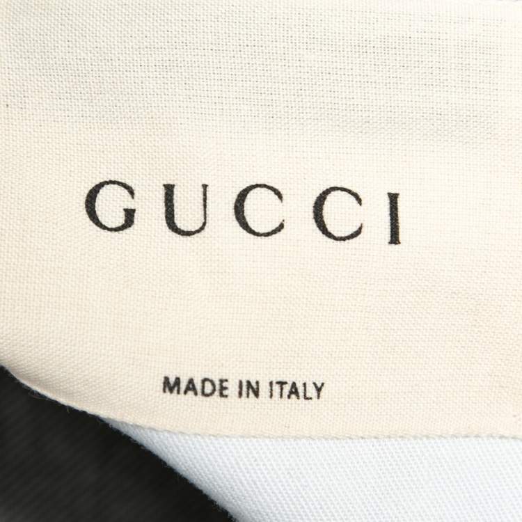 Pre Owned Gucci Blue Denim Straight Fit Jeans S